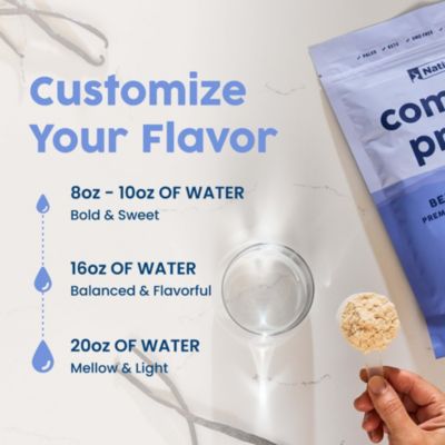 Complete Beef Protein Powder Isolate – 20g Protein, Vanilla Flavor, 30 Servings