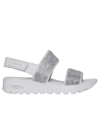 Women's Foamies: Arch Fit Footsteps - Elegance Platform Sandals from Finish Line