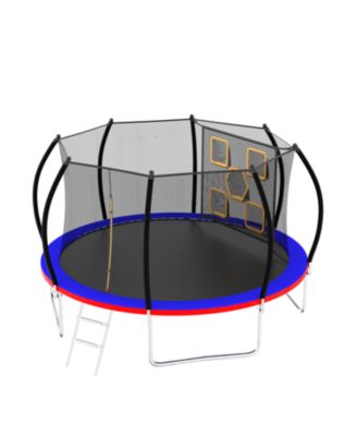 Streamdale 14FT Trampoline, Enclosure Net, Ladder, ASTM Approved