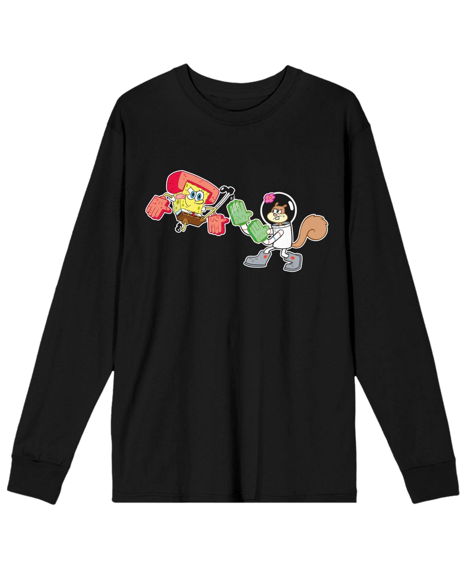 Men's The Fighting with Sandy Long-Sleeve Graphic T-Shirt
