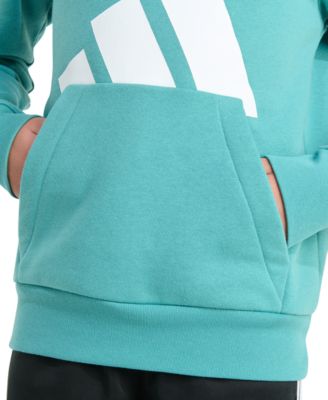 Big Boys 8-20 Long-Sleeve Essential Big Logo Fleece Pullover Hoodie	