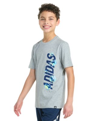Big Boys Short-Sleeve Sport Bubble Lineage Logo Graphic T-Shirt