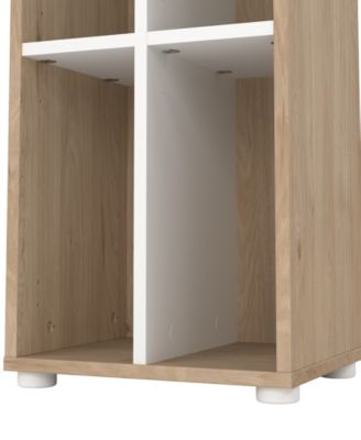 80.59" High 10 Shelf Narrow Bookcase