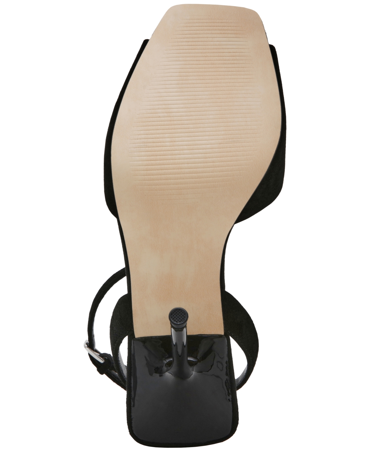 Steve Madden Lilac Two-piece Dress Sandals In Black