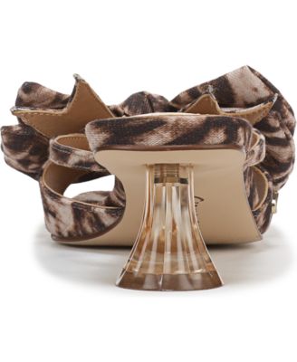  Women's Natalina Bow Kitten-Heel Dress Sandals