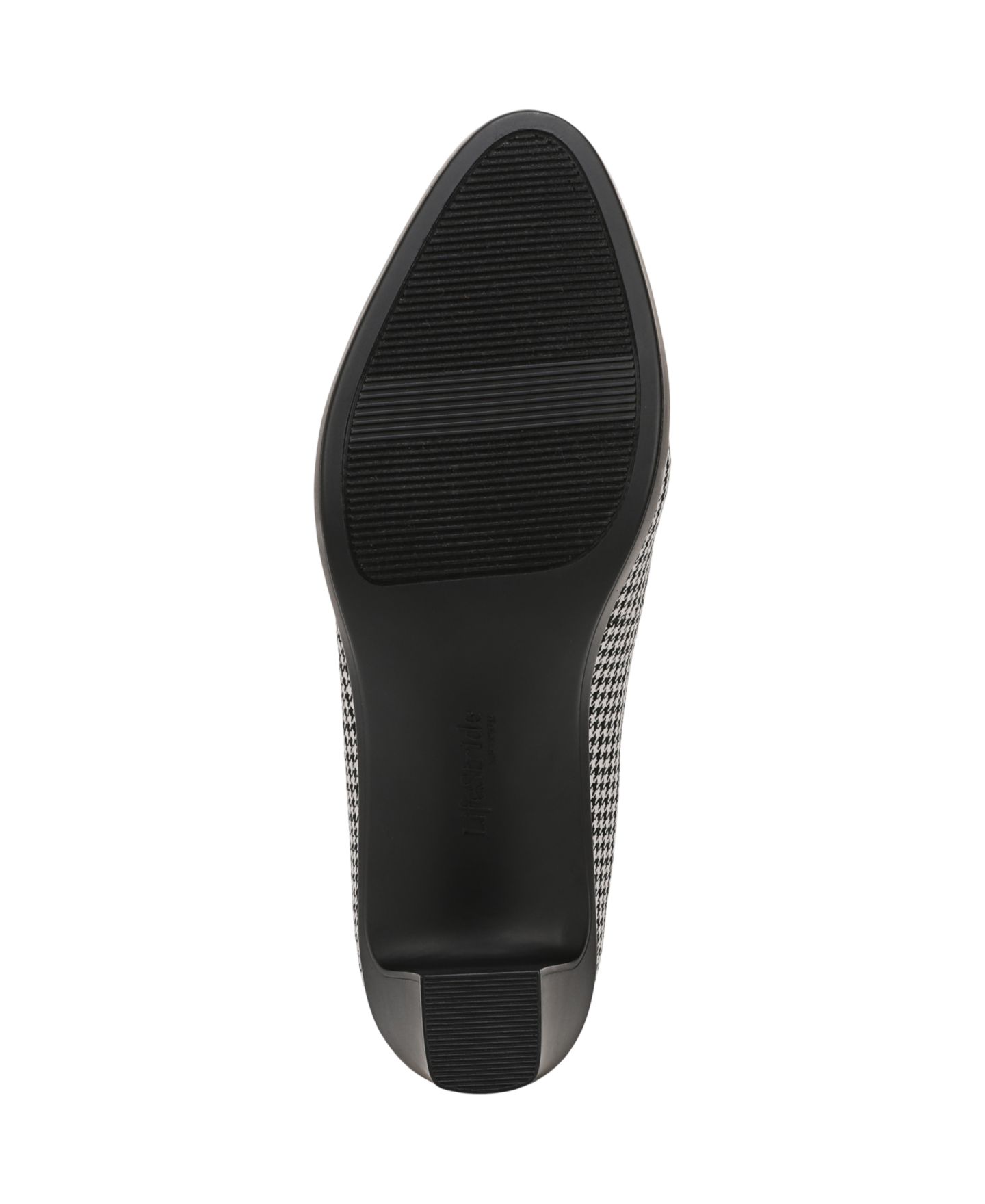 Женские туфли LifeStride Elevate Block Heel Dress Pumps, цвет: Чёрная гусиная лапка — фото 5