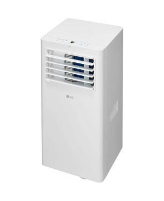6,000 BTU Portable Air Conditioner with LCD Remote - White