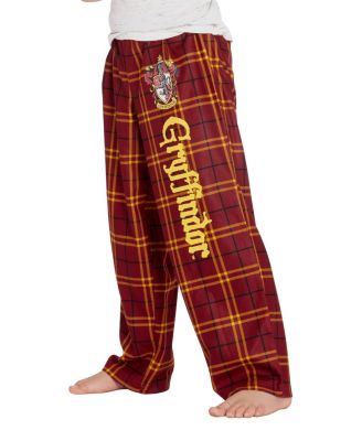Big Boys Intimo Hogwarts Houses Plaid Lounge Pajama Pants - All Houses