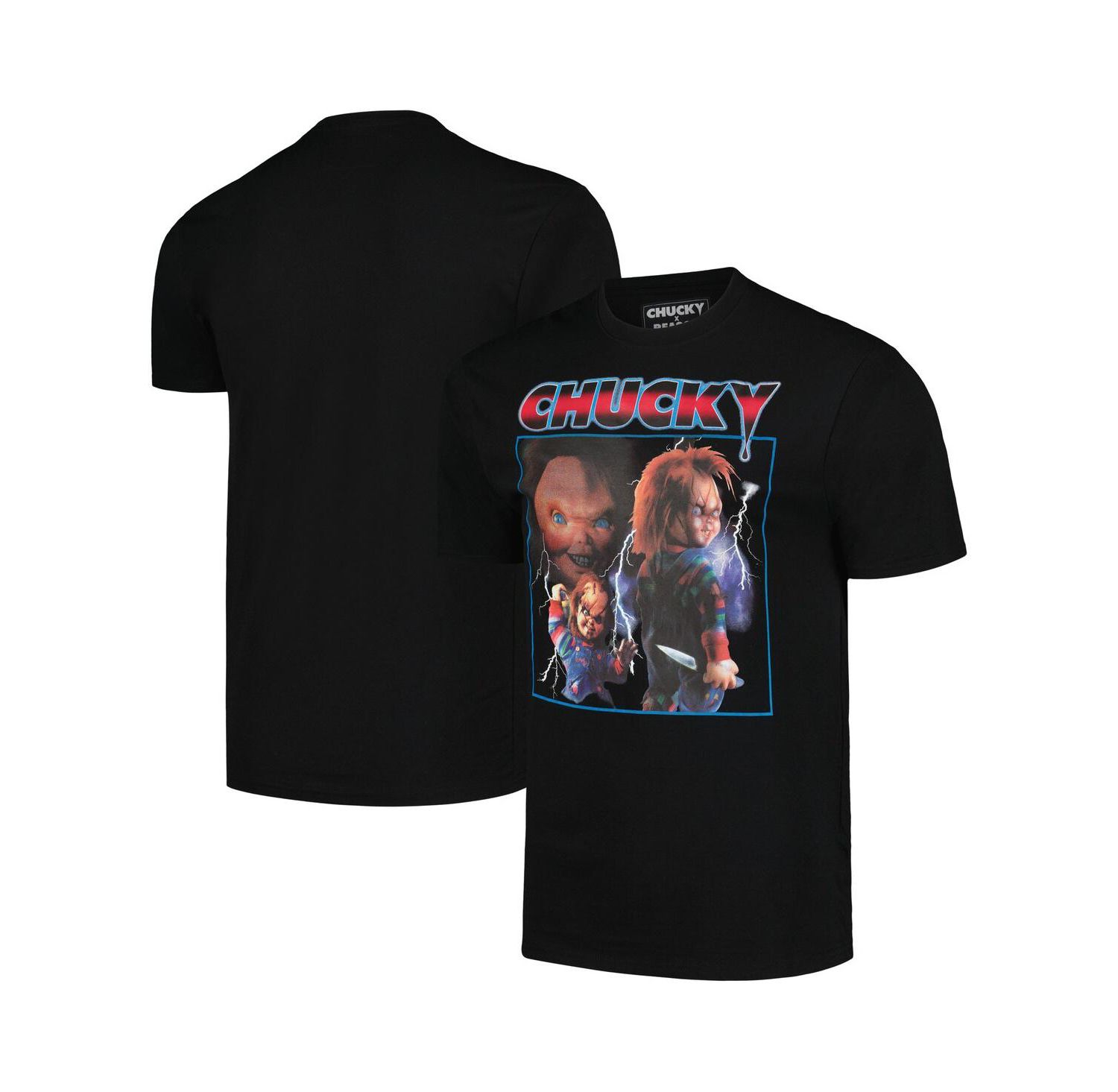 Men's and Women's Black Chucky Epic T-Shirt