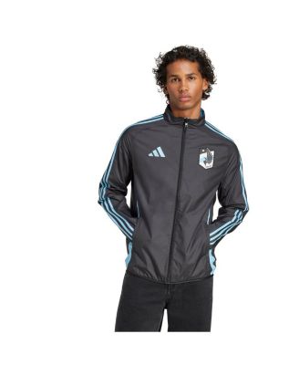 Men's Black/Light Blue Minnesota United FC 2025 Anthem Reversible Full-Zip Jacket