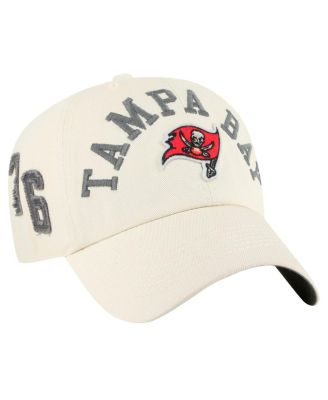 '47 Brand - Men's Cream Tampa Bay Buccaneers Clubhouse Faber Clean Up Adjustable Hat