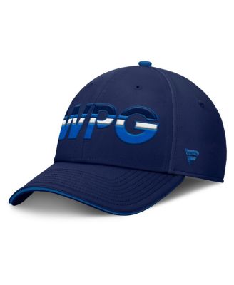Fanatics - Men's Navy/Blue Winnipeg Jets Authentic Pro Rink Team Code Flex Hat