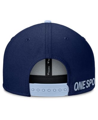 Men's Navy Sporting Kansas City Sitter Snapback Hat