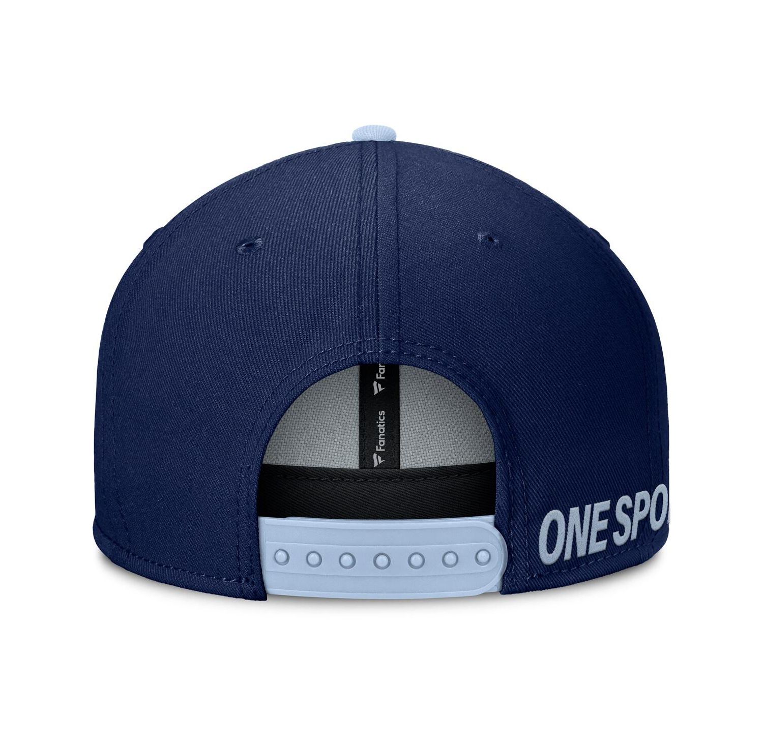 Men's Navy Sporting Kansas City Sitter Snapback Hat