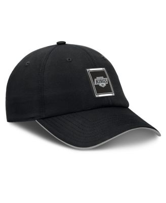 Men's Black/Silver Los Angeles Kings Authentic Pro Ripstop Adjustable Hat