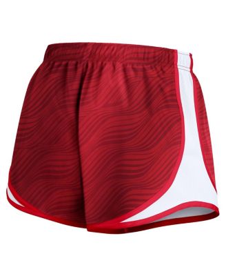 Women's Red Kansas City Chiefs Tempo Performance Shorts