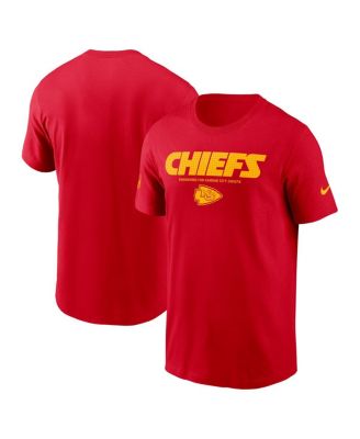 Nike - Men's Red Kansas City Chiefs Sideline Performance T-Shirt