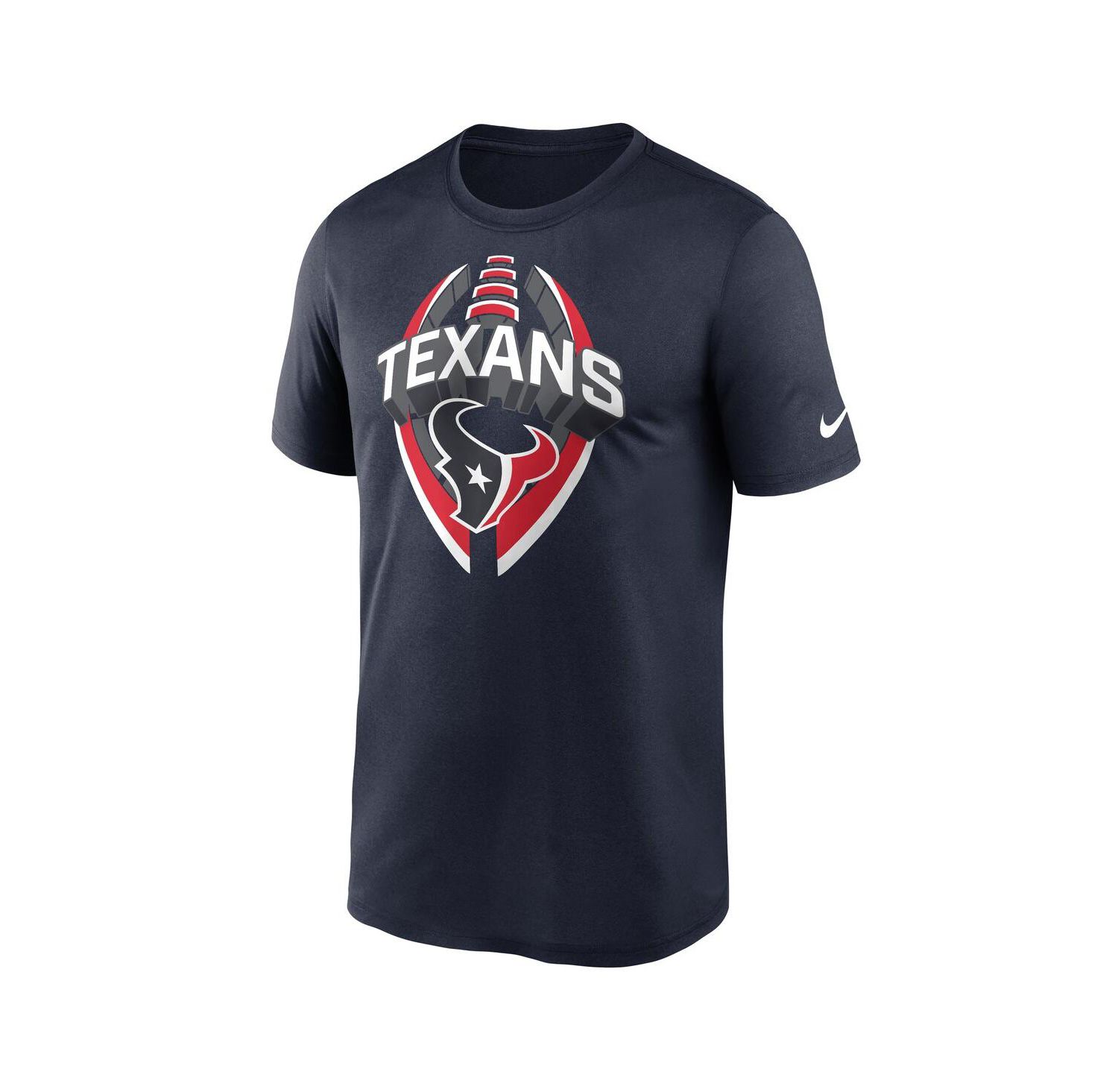 Men's Navy Houston Texans Legend Icon Performance T-Shirt