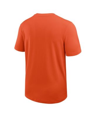 Men's Orange Clemson Tigers 2025 Sideline UV Performance Coach T-Shirt