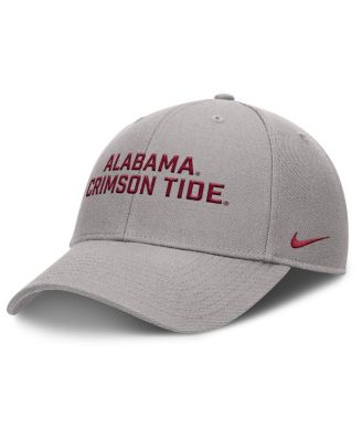 Nike - Men's Gray Alabama Crimson Tide Rise Practice Adjustable Hat