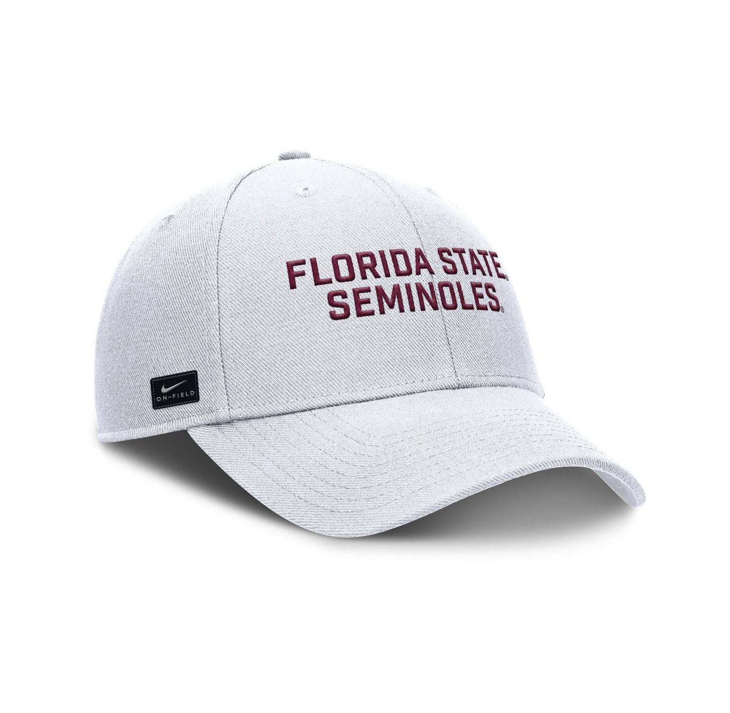 Men's White Florida State Seminoles Rise Practice Adjustable Hat