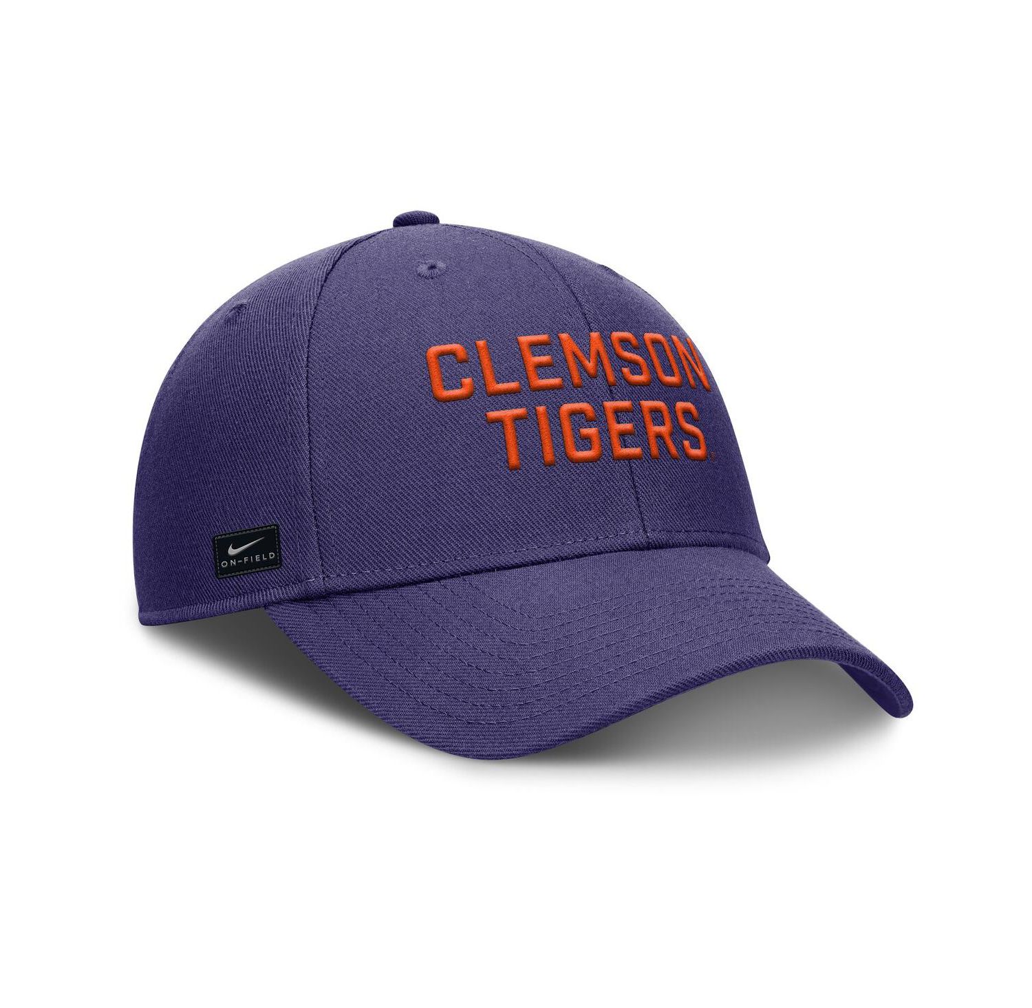 Men's Purple Clemson Tigers Rise Practice Adjustable Hat
