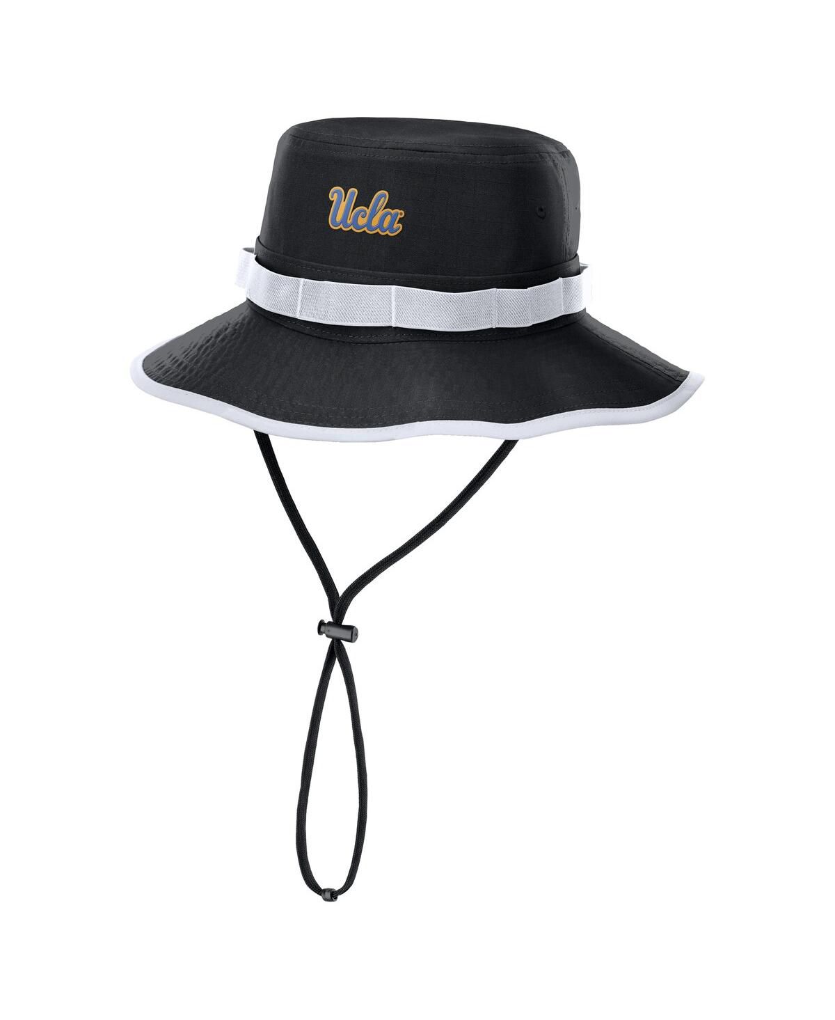 Мужская черная кепка-панама UCLA Bruins 2025 Sideline Apex Boonie Performance