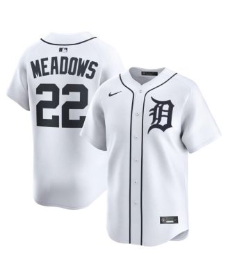 Nike - Men's Parker Meadows White Detroit Tigers Home Limited Player Jersey