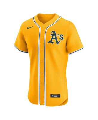 Men's Gold Athletics Alternate 2 Elite Jersey