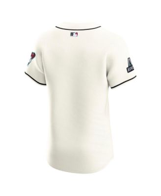 Men's Cream Arizona Diamondbacks Home Elite Jersey