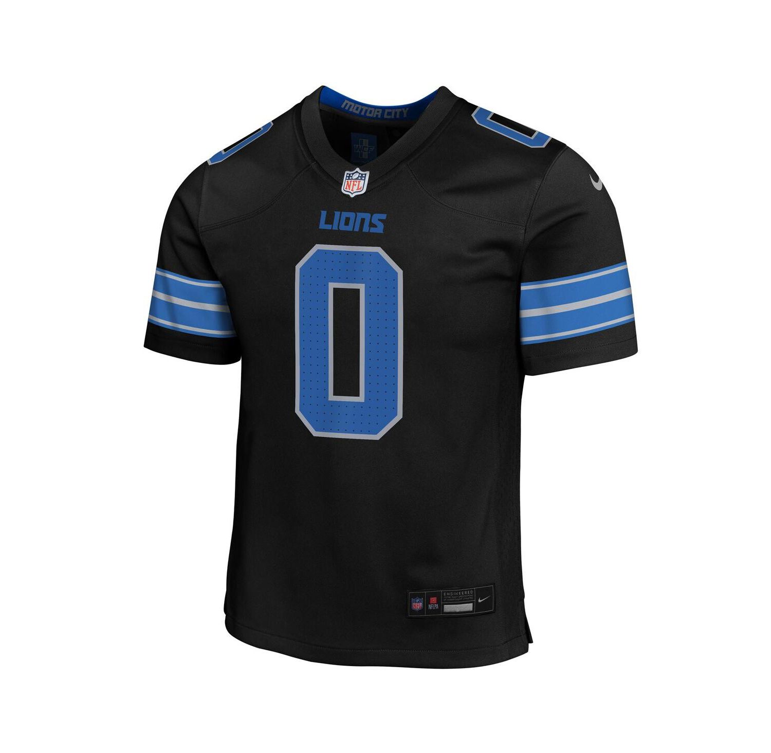 Big Boys and Girls Jahmyr Gibbs Black Detroit Lions Alternate Game Jersey