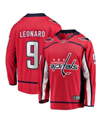 Fanatics - Men's Ryan Leonard Red Washington Capitals Home Breakaway Jersey