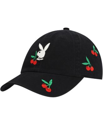 Lids - Men's Black Playboy Cherry Dad Adjustable Hat