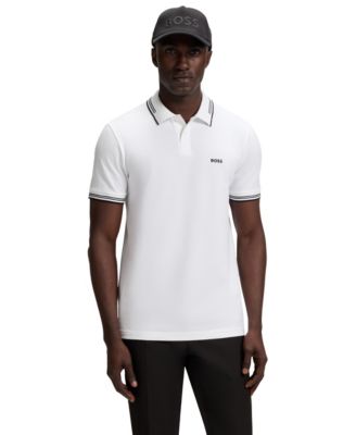Hugo Boss - Men's Stretch-Cotton Slim-Fit Polo Shirt
