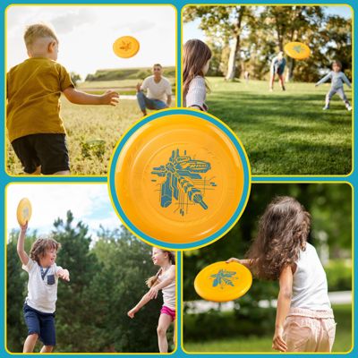 Frisbee Go Flying Disc, 9 Inch Lightweight Toy for Beginners Outdoor Game - 70g