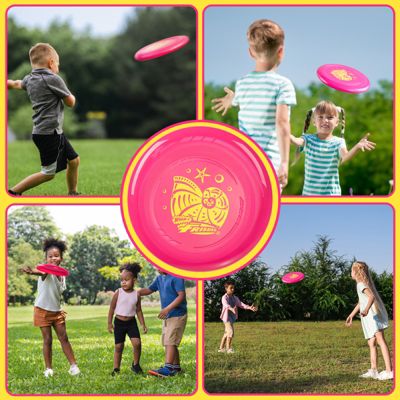Frisbee Go Flying Disc, 9 Inch Lightweight Toy for Beginners Outdoor Game - 70g