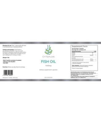 Fish Oil Capsules 60 (caps) USA