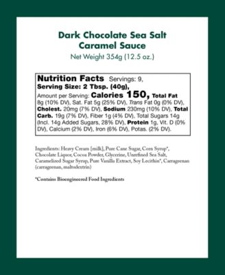 Holiday Dessert Sauce Collection Gift Box, 2 Piece Set