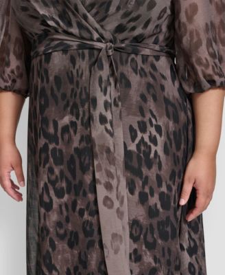 新作セール DKNY ワンピース バルーン袖 Textured Wrap Dress 新作セール DKNY ワンピース バルーン袖 Textured Wrap Dress