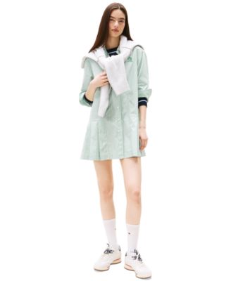 Tommy Jeans - Women's Pleated Crest Cotton Shirt Dress
