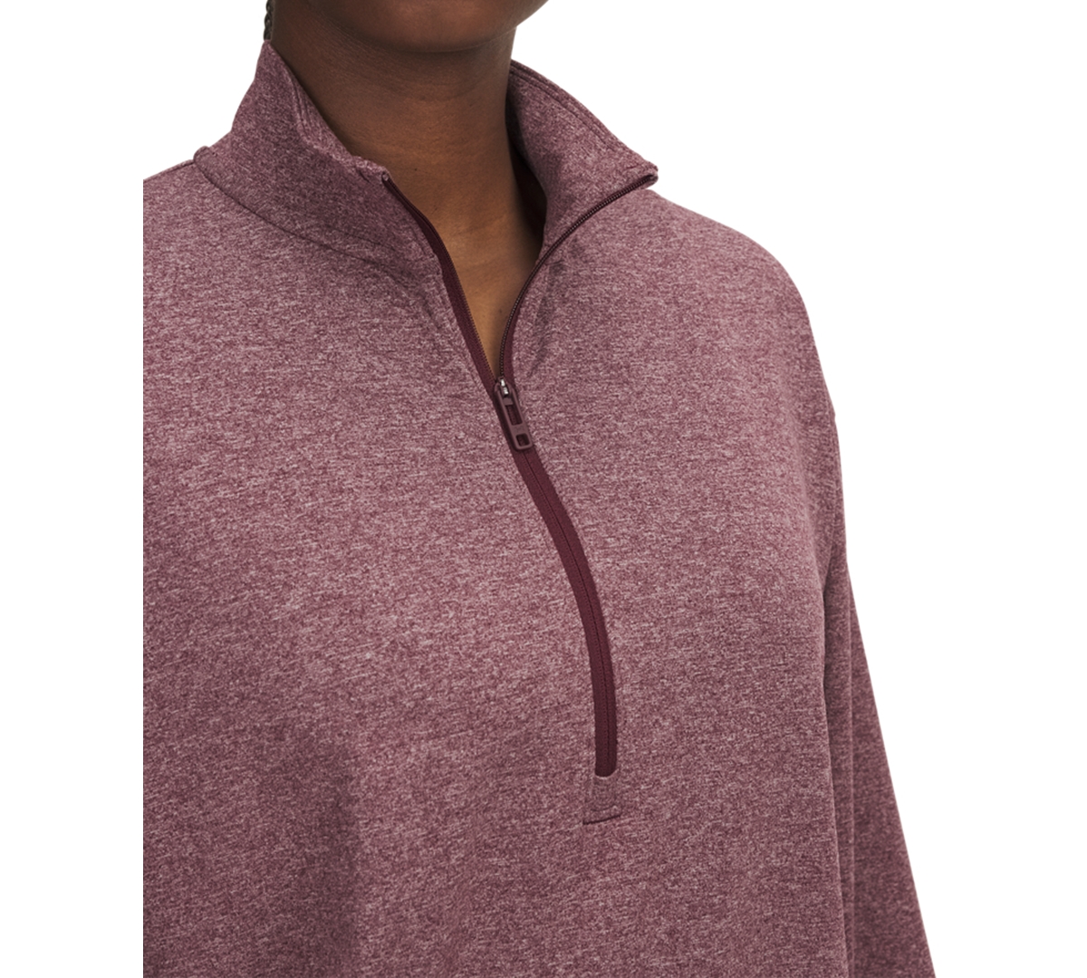Under Armour Women's Motion Lounge Half-zip Pullover In Purple