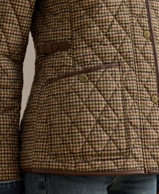 Women's Quilted Velboa-Lined Coat
