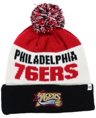 '47 Brand - Philadelphia 76ers Crossblock Knit Hat