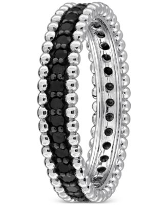 Black Diamond Eternity Band (1/2 ct. t.w.) in 14k White or Yellow Gold
