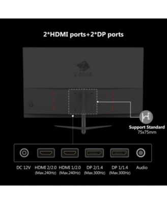 24.5 inch 1080P Full HD 300Hz (DP) 240Hz (HDMI) 1ms IPS Gaming Monitor