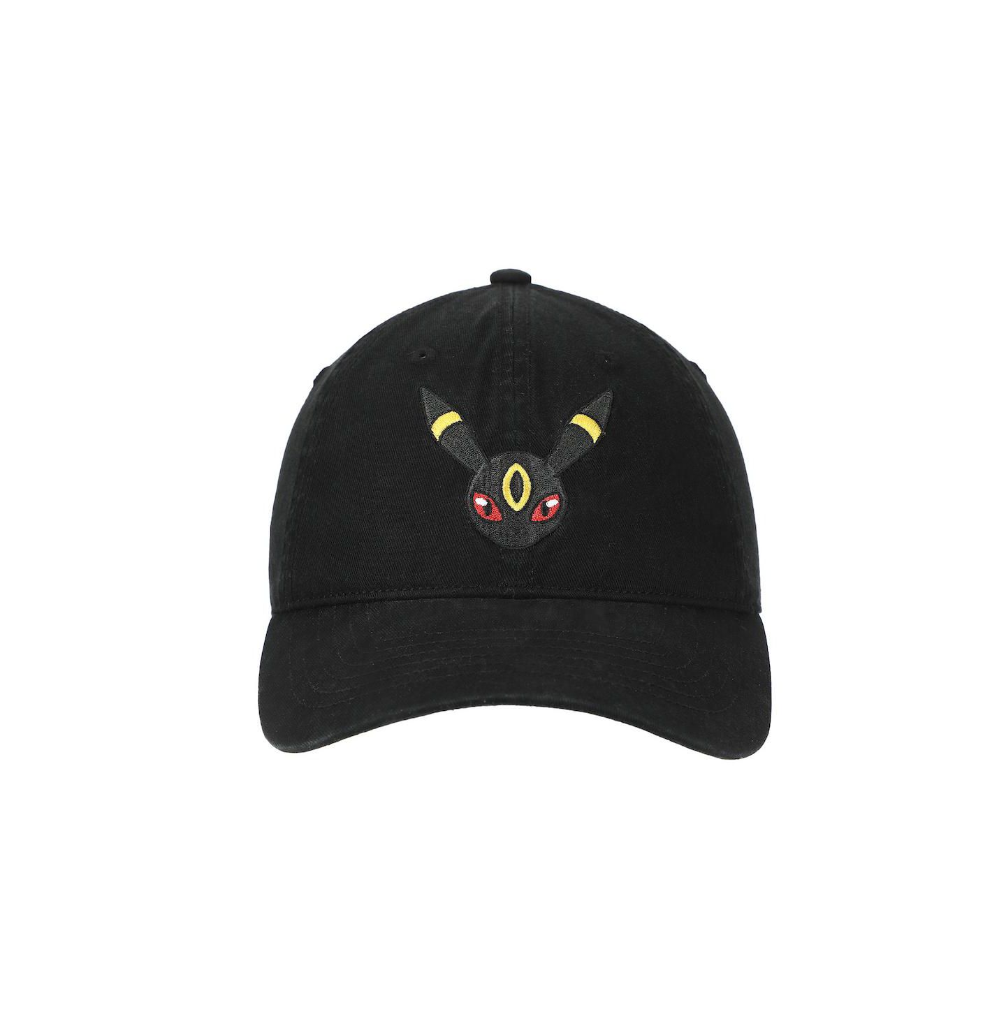 Мужская кепка Pokemon Umbreon Face Black Unstructured — фото 2