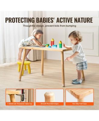 Kids Sensory Table Double-Sided Activity Table Indoor Outdoor Play