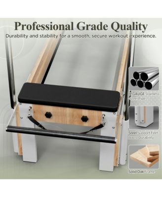 Wooden Reformer & Cadillac Trapeze Table – Full Studio Set with Sitting Box