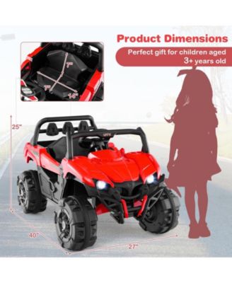12V Battery Powered Electric Vehicle with Remote Control and 3 Speeds