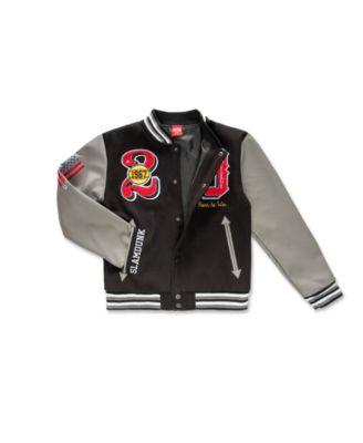 Big Boys Basketball Woolen Varsity Jacket